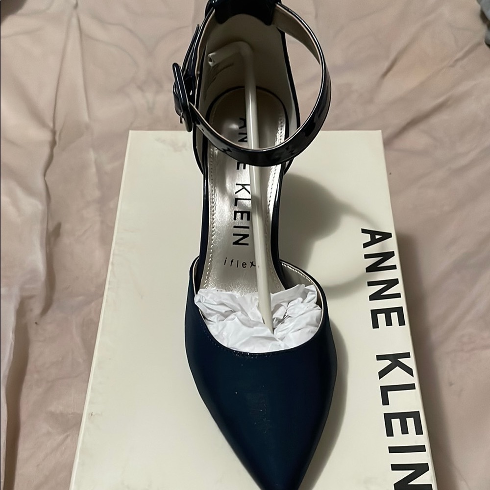 Anne Klein Women's Navy Heels